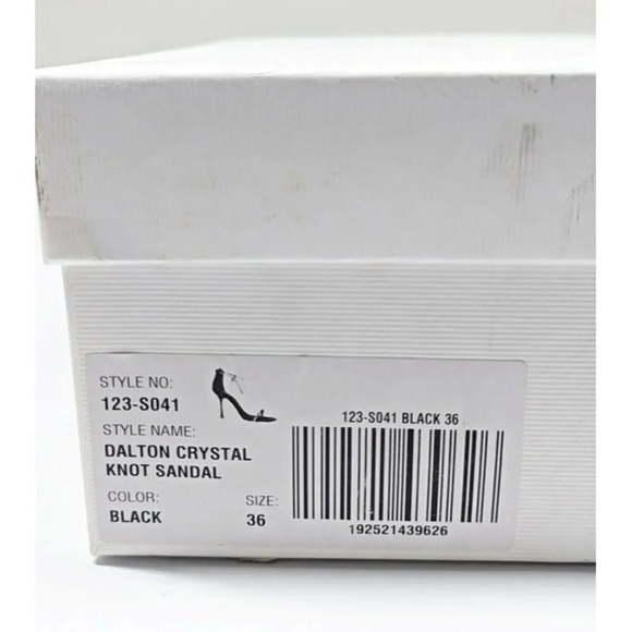 Jonathan Simkhai Dalton Women's Crystal Knot Black Sandal Size 36 EU (MSRP $595) - Picture 10 of 10